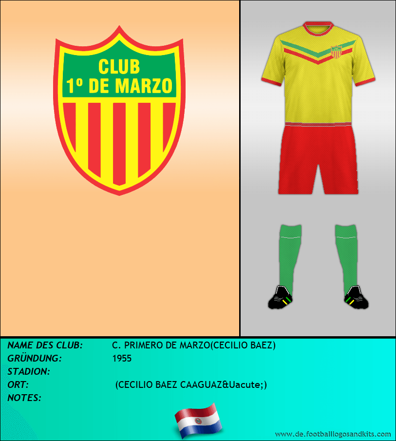 Logo C. PRIMERO DE MARZO(CECILIO BAEZ)