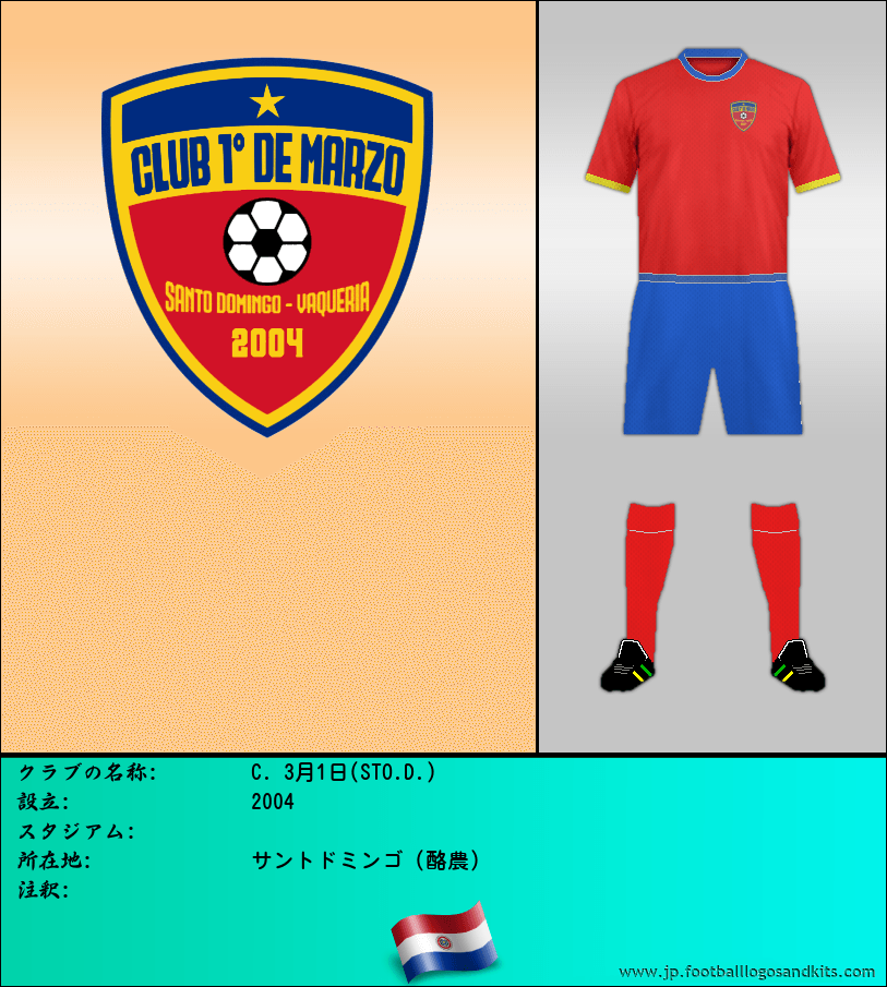 のロゴC. 3月1日(STO.D.)