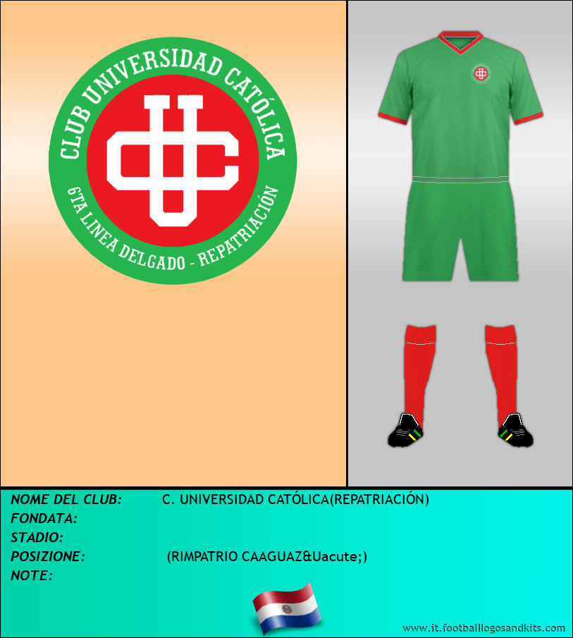 Logo di C. UNIVERSIDAD CATÓLICA(REPATRIACIÓN)
