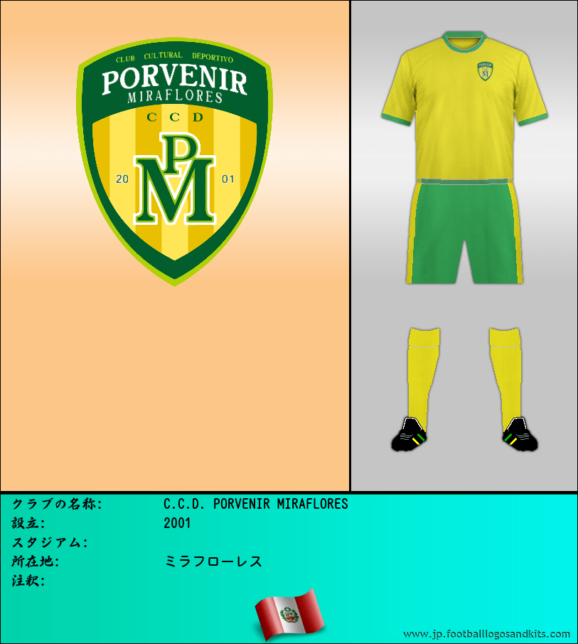 のロゴC.C.D. PORVENIR MIRAFLORES