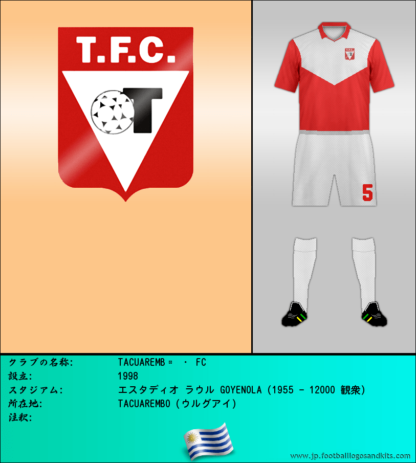 のロゴTACUAREMBÓ ・ FC