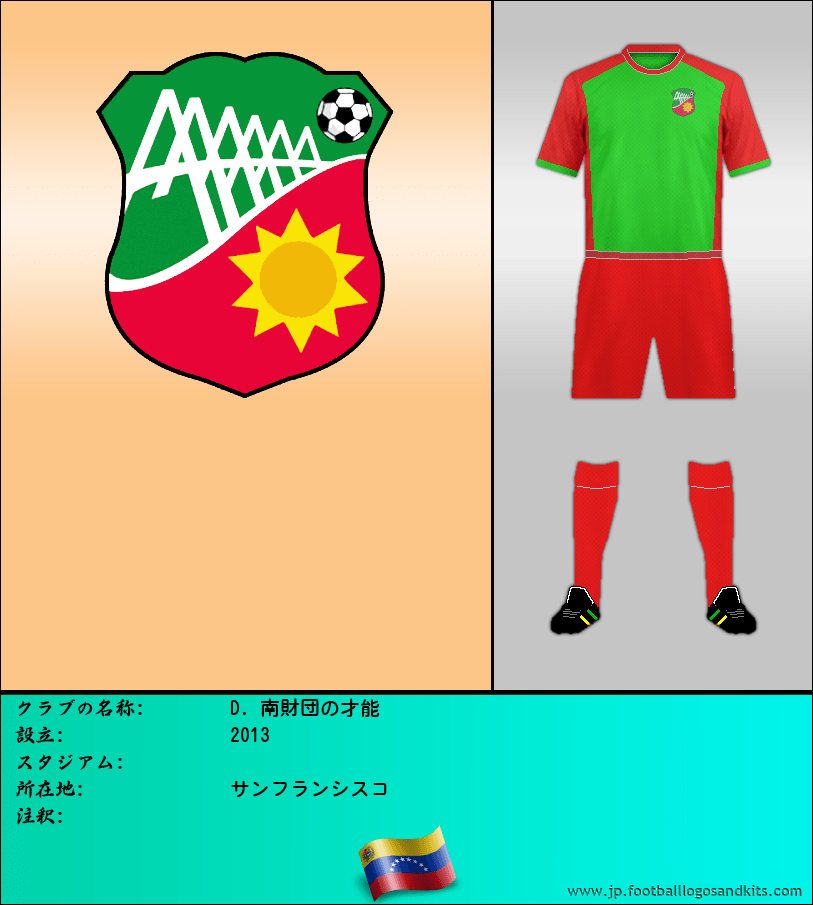 のロゴD. 南財団の才能