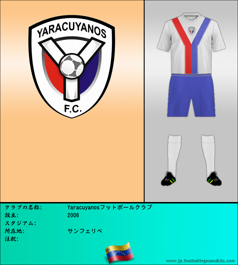 のロゴYaracuyanosフットボールクラブ
