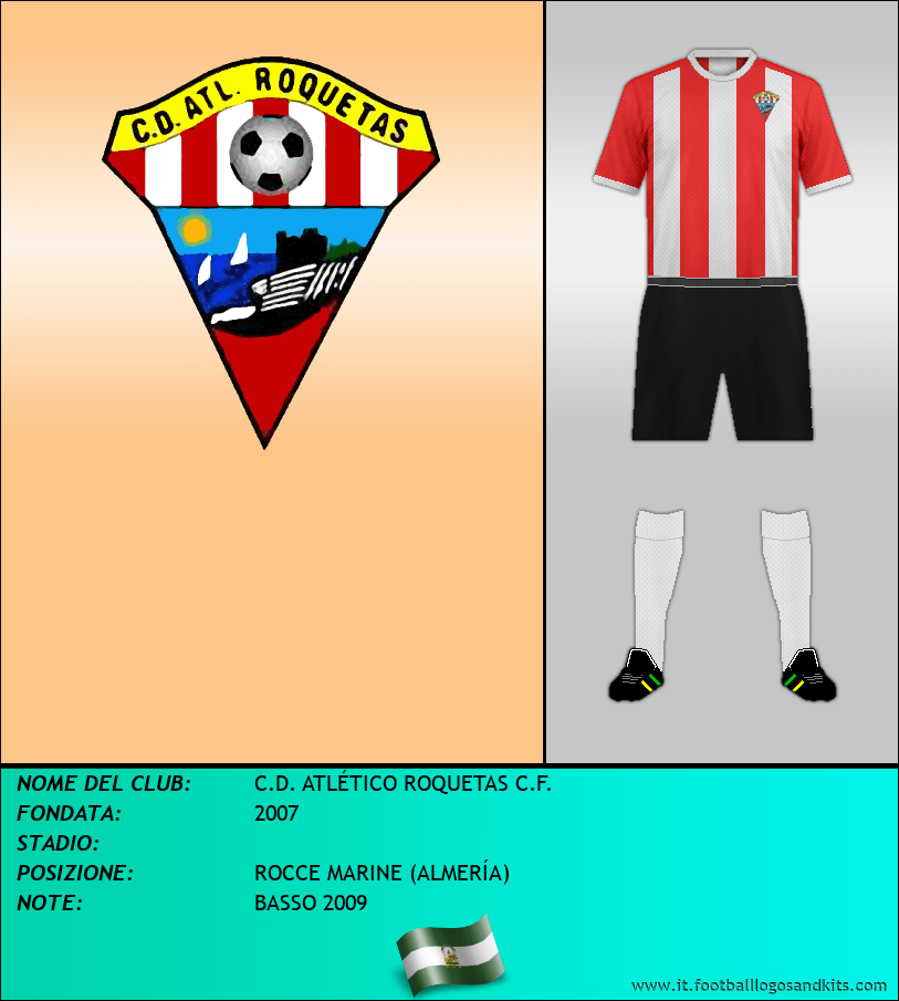 Logo di C.D. ATLÉTICO ROQUETAS C.F.