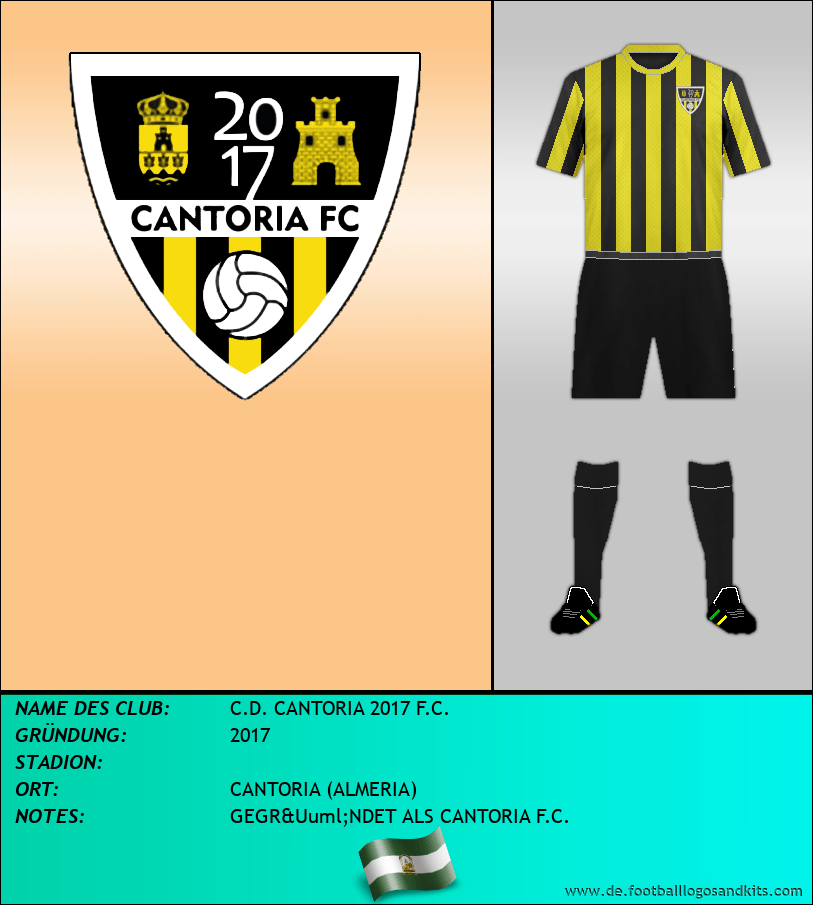 Logo C.D. CANTORIA 2017 F.C.