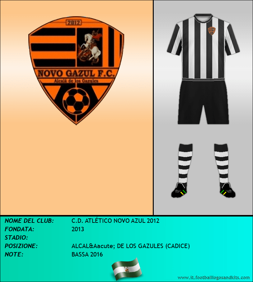 Logo di C.D. ATLÉTICO NOVO AZUL 2012