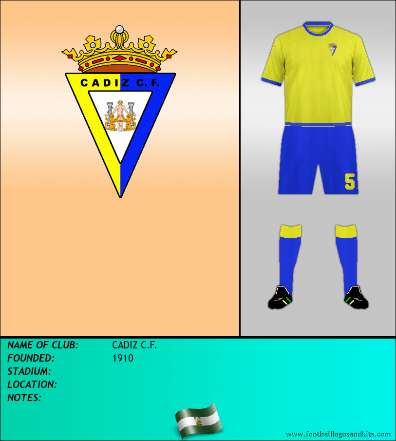 Logo of CADIZ C.F.