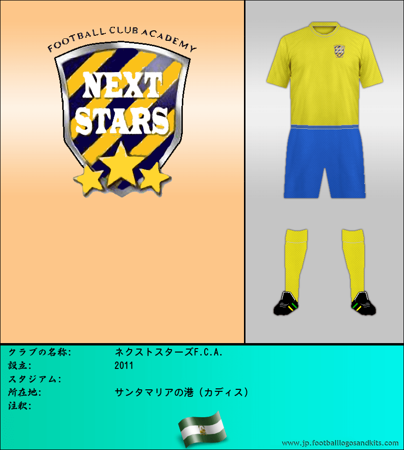 のロゴネクストスターズF.C.A.