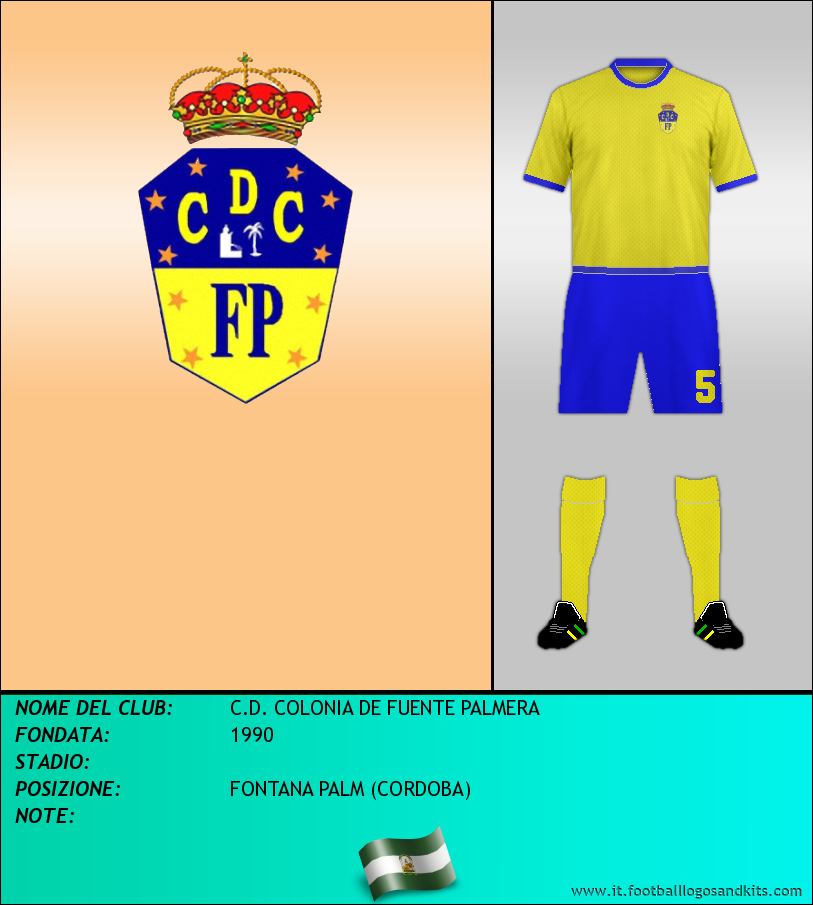 Logo di C.D. COLONIA DE FUENTE PALMERA