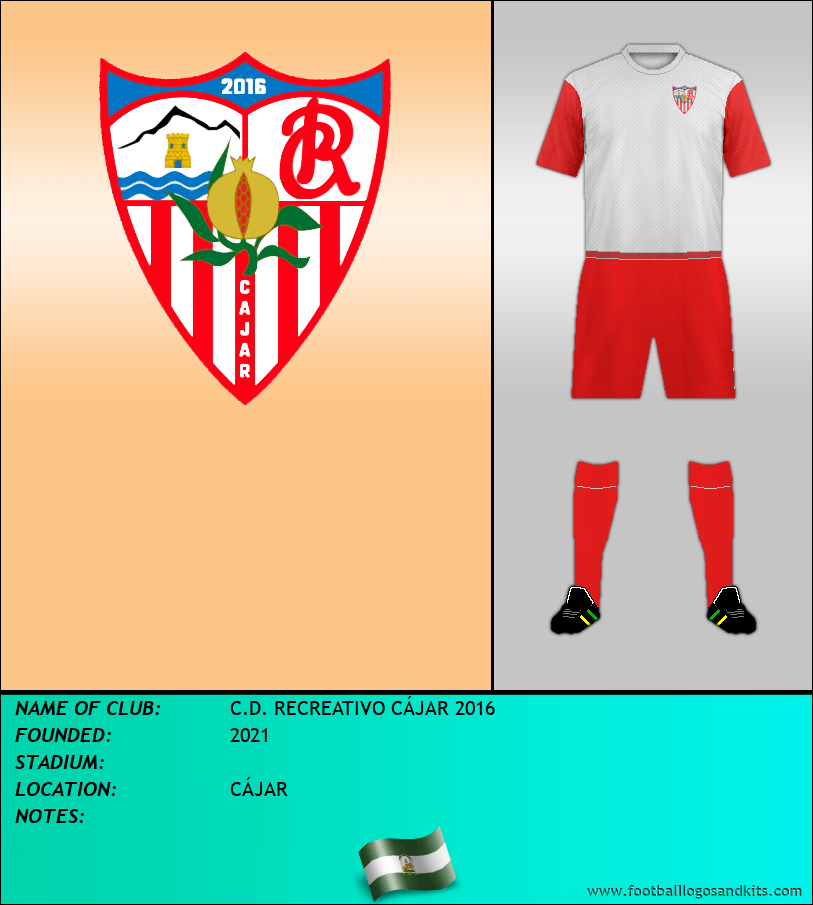 Logo of C.D. RECREATIVO CÁJAR 2016