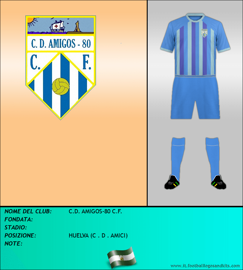 Logo di C.D. AMIGOS-80 C.F.