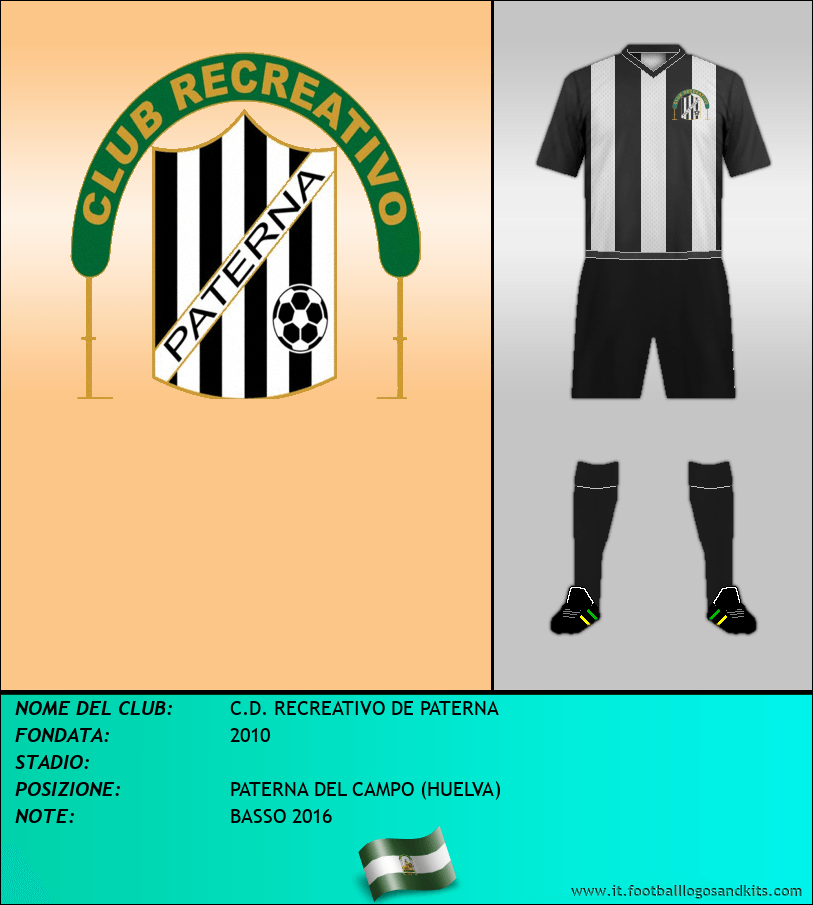 Logo di C.D. RECREATIVO DE PATERNA