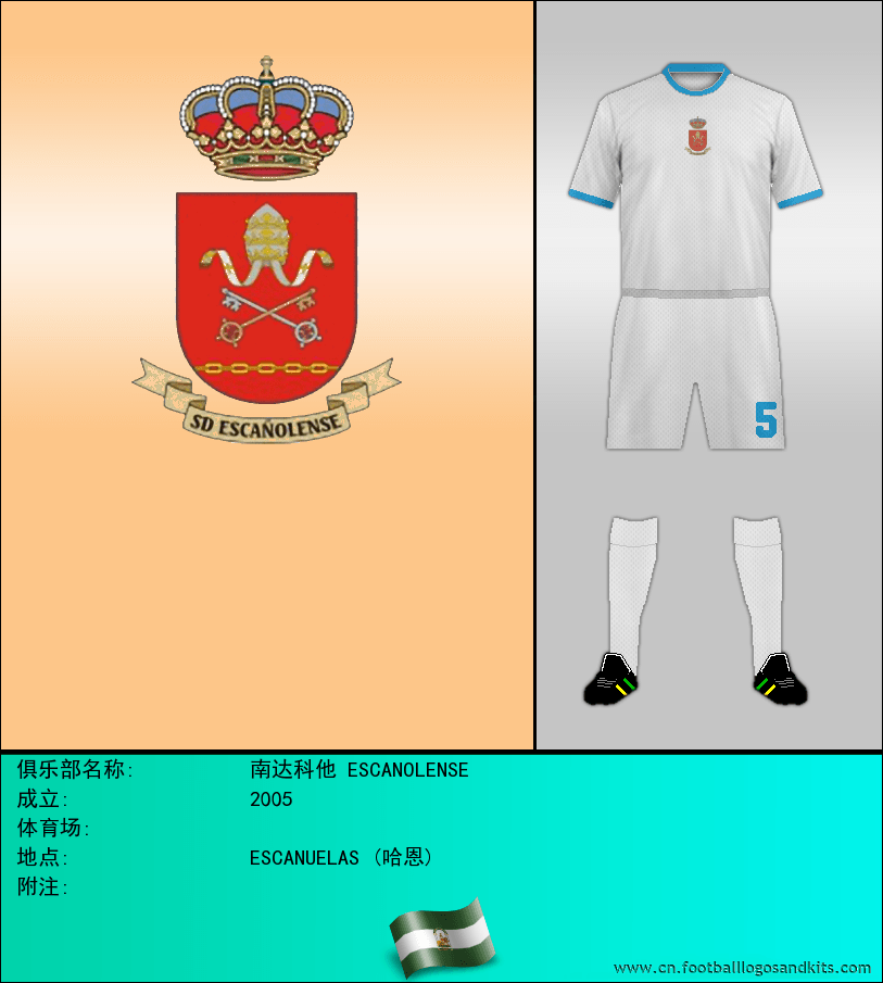 标志南达科他 ESCANOLENSE