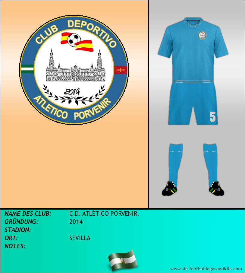 Logo C.D. ATLÉTICO PORVENIR.