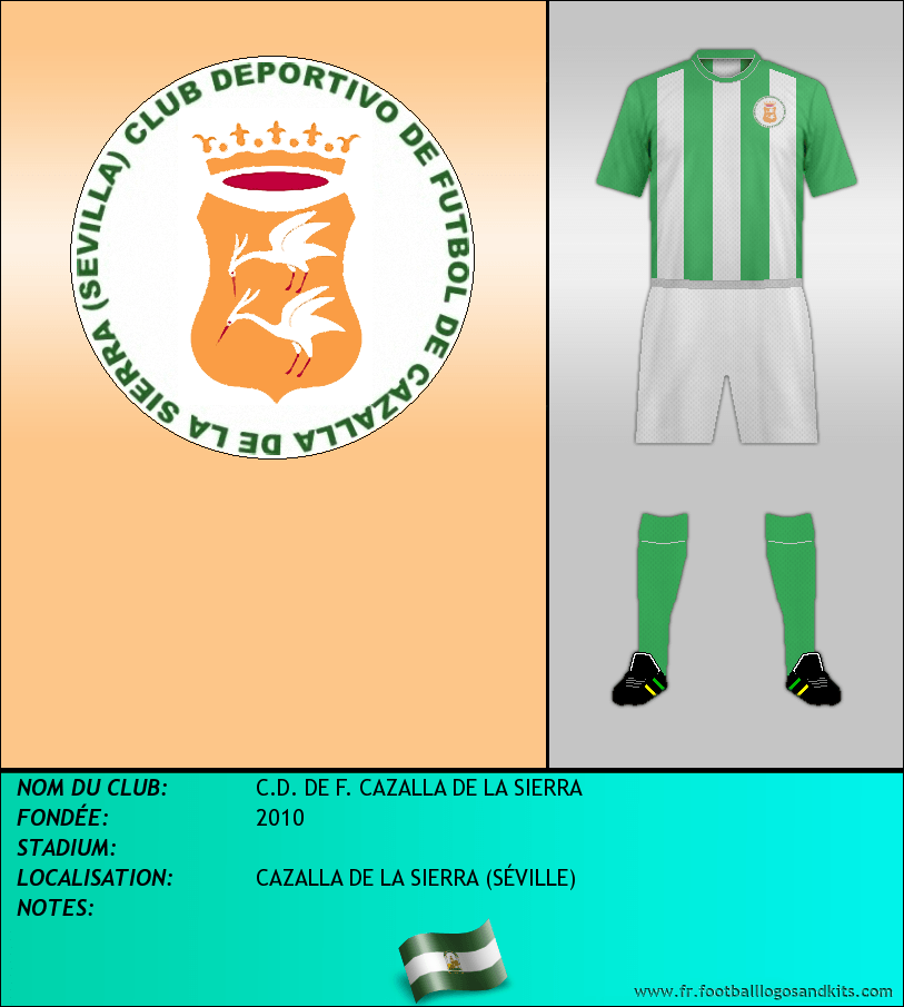Logo de C.D. DE F. CAZALLA DE LA SIERRA