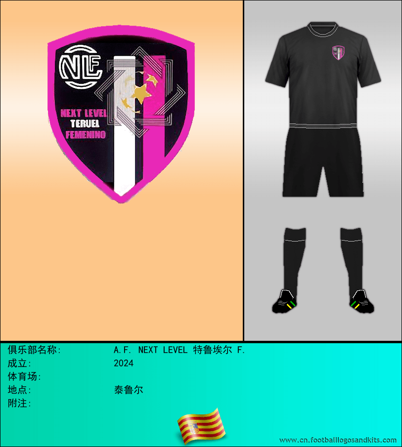 标志A.F. NEXT LEVEL 特鲁埃尔 F.