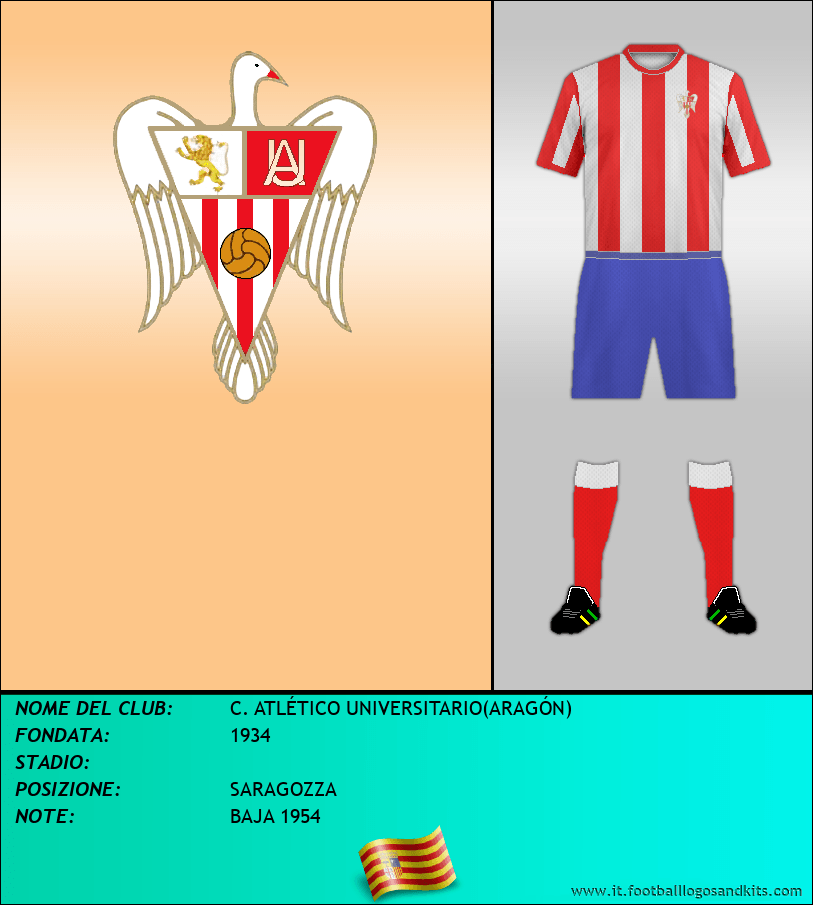 Logo di C. ATLÉTICO UNIVERSITARIO(ARAGÓN)