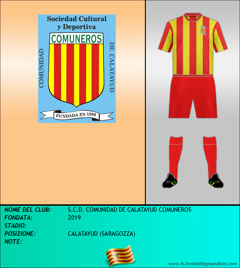Logo di S.C.D. COMUNIDAD DE CALATAYUD COMUNEROS