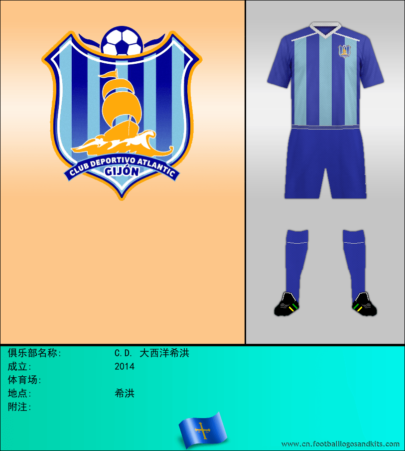 标志C.D. 大西洋希洪