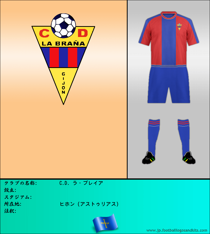 のロゴC.D. ラ・ブレイア
