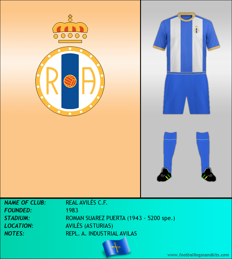 Logo of REAL AVILÉS C.F.