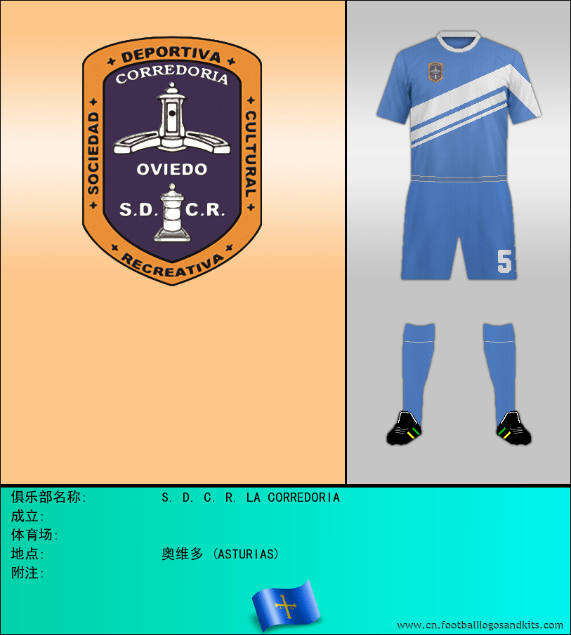 标志S. D. C. R. LA CORREDORIA