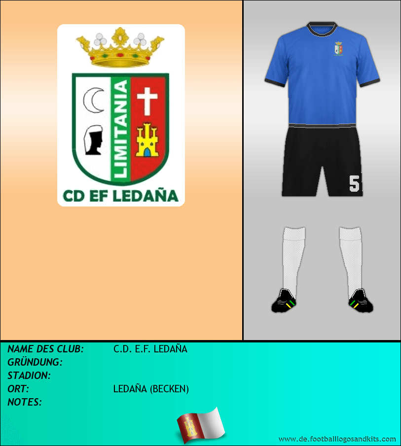 Logo C.D. E.F. LEDAÑA