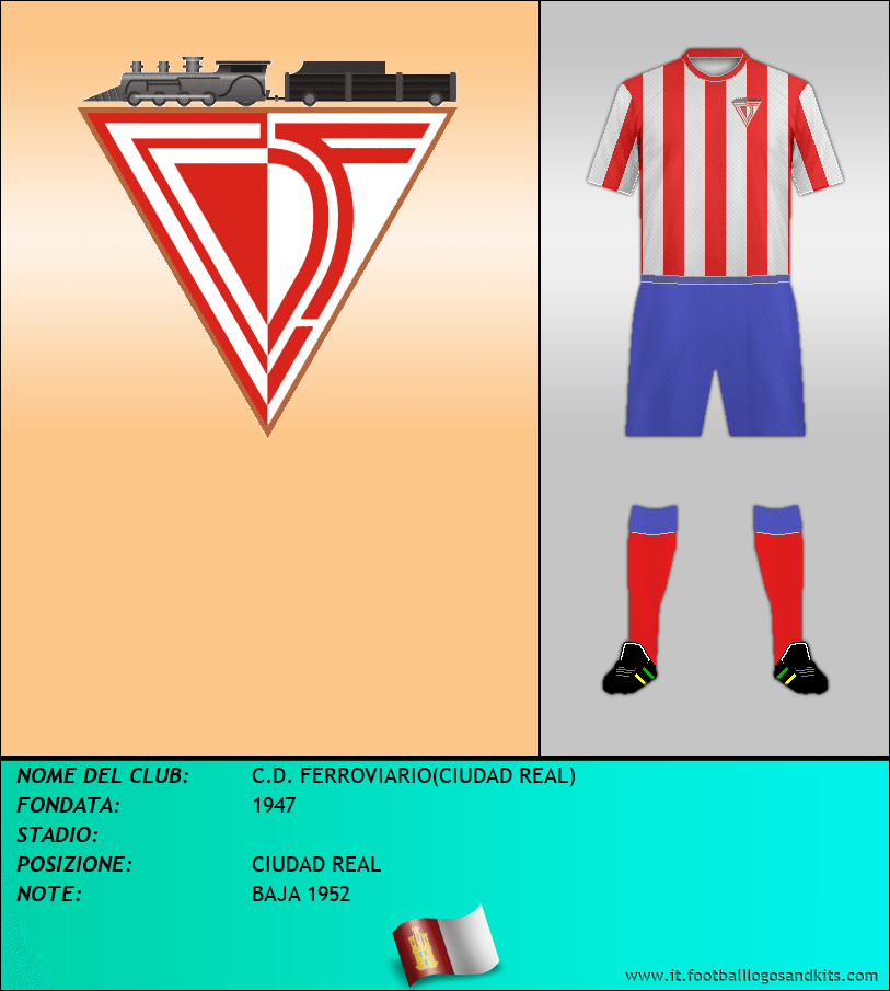 Logo di C.D. FERROVIARIO(CIUDAD REAL)