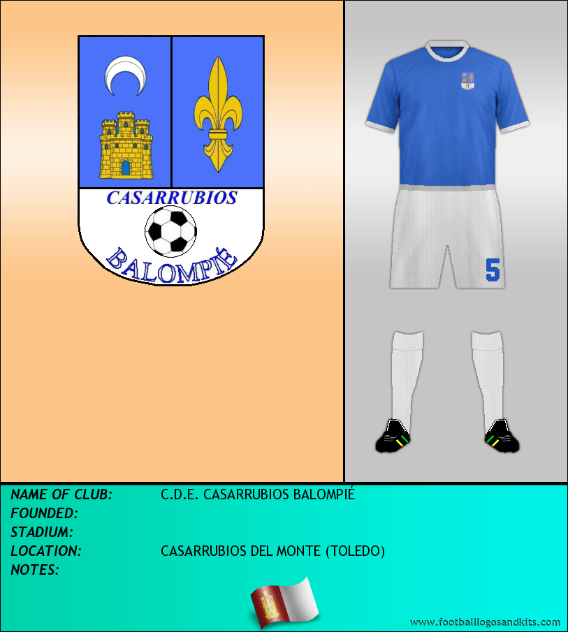 Logo of C.D.E. CASARRUBIOS BALOMPIÉ