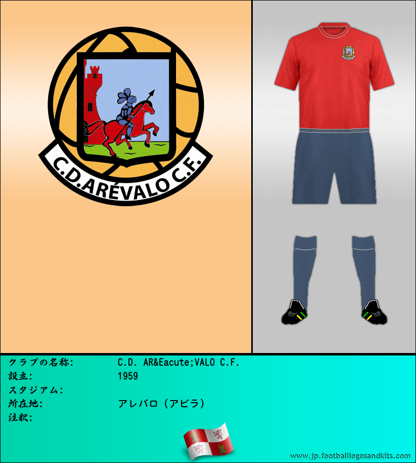 のロゴC.D. AR&Eacute;VALO C.F.