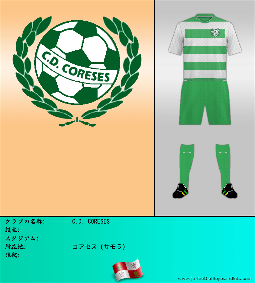 のロゴC.D. CORESES