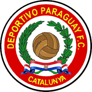 のロゴデポルティーボ・パラグアイFC (カタルーニャ州)