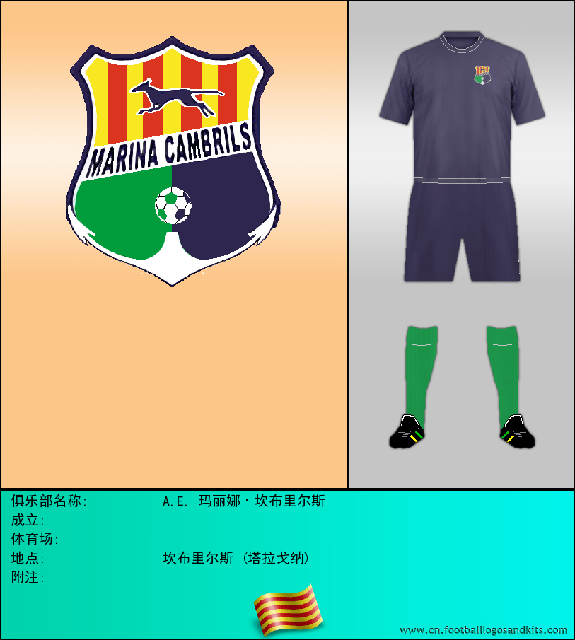 标志A.E. 玛丽娜·坎布里尔斯