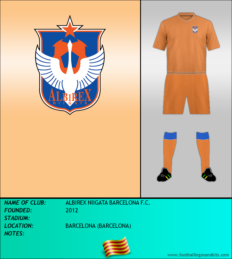 Logo of ALBIREX NIIGATA BARCELONA F.C.