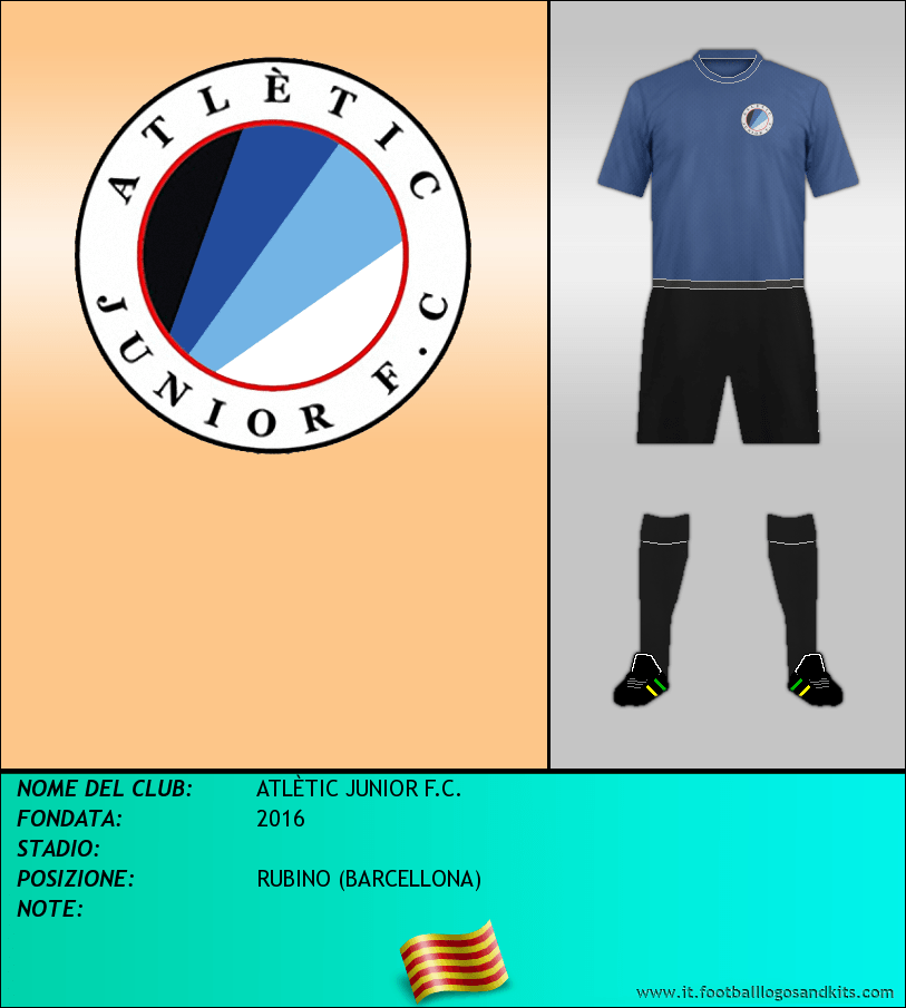 Logo di ATLÈTIC JUNIOR F.C.