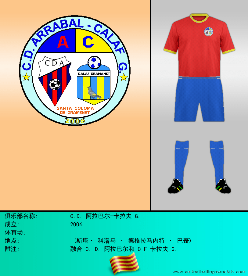 标志C.D. 阿拉巴尔-卡拉夫 G.