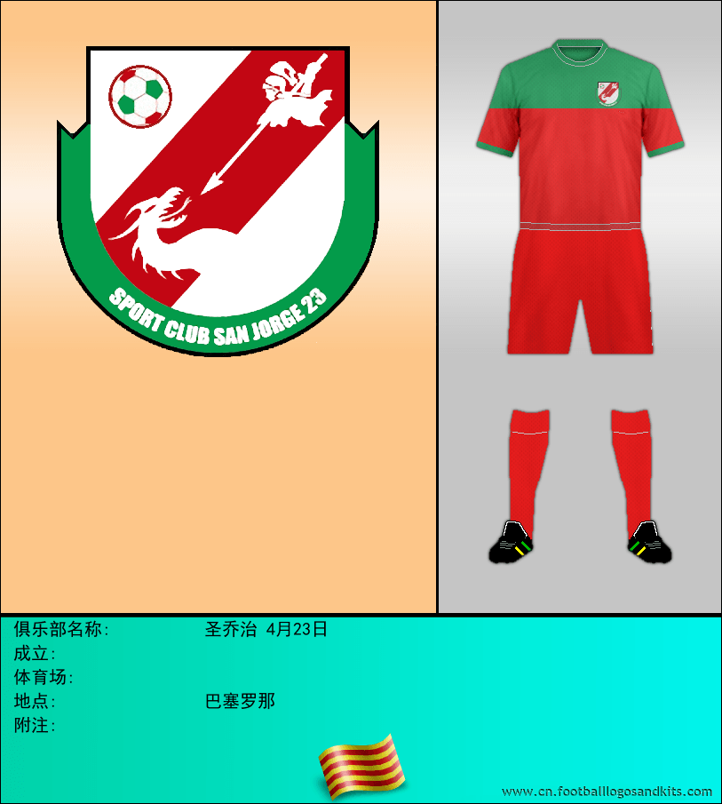 标志圣乔治 4月23日