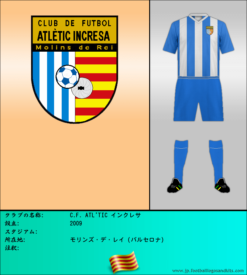 のロゴC.F. ATL'TIC インクレサ