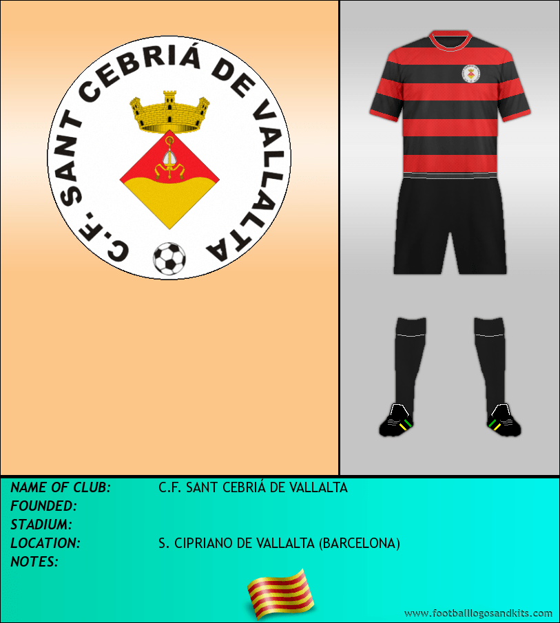Logo of C.F. SANT CEBRIÁ DE VALLALTA