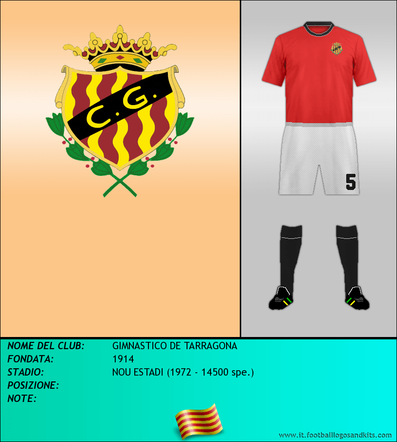 Logo di GIMNASTICO DE TARRAGONA