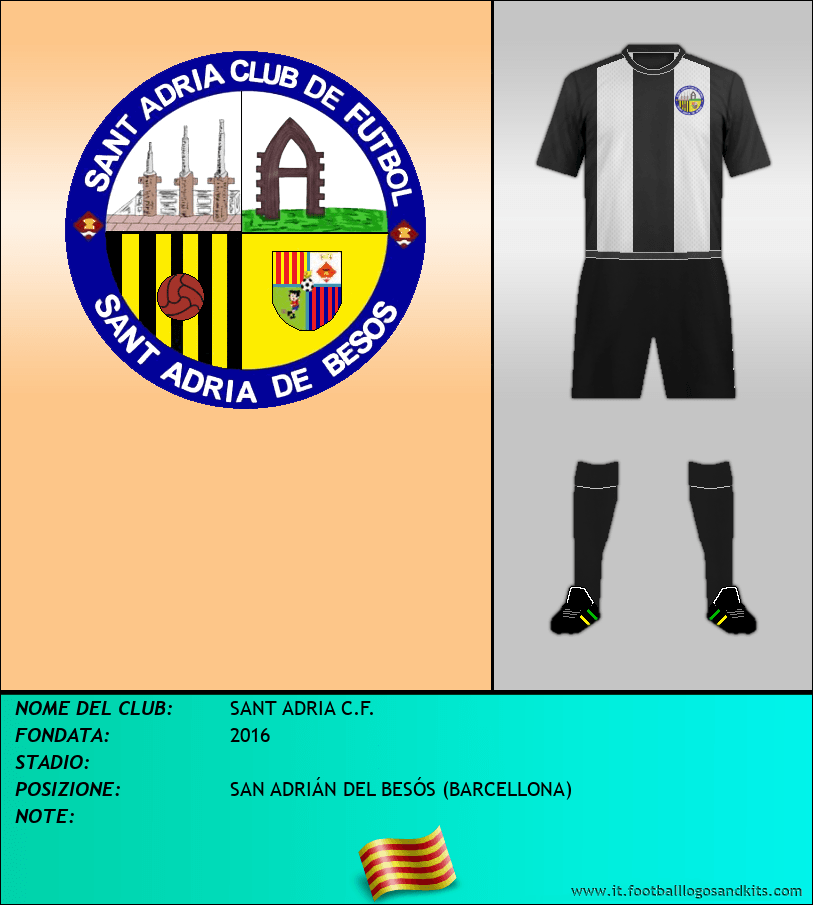 Logo di SANT ADRIA C.F.