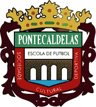 Logo of S.C.D. PONTECALDELAS-1 (GALICIA)