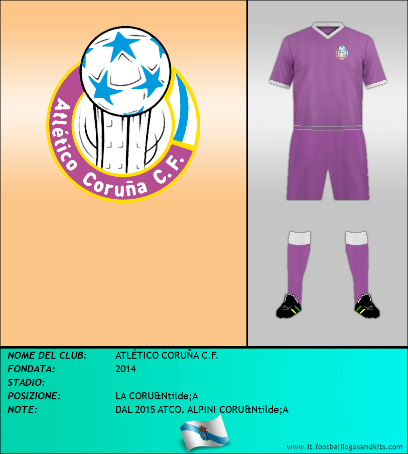 Logo di ATLÉTICO CORUÑA C.F.