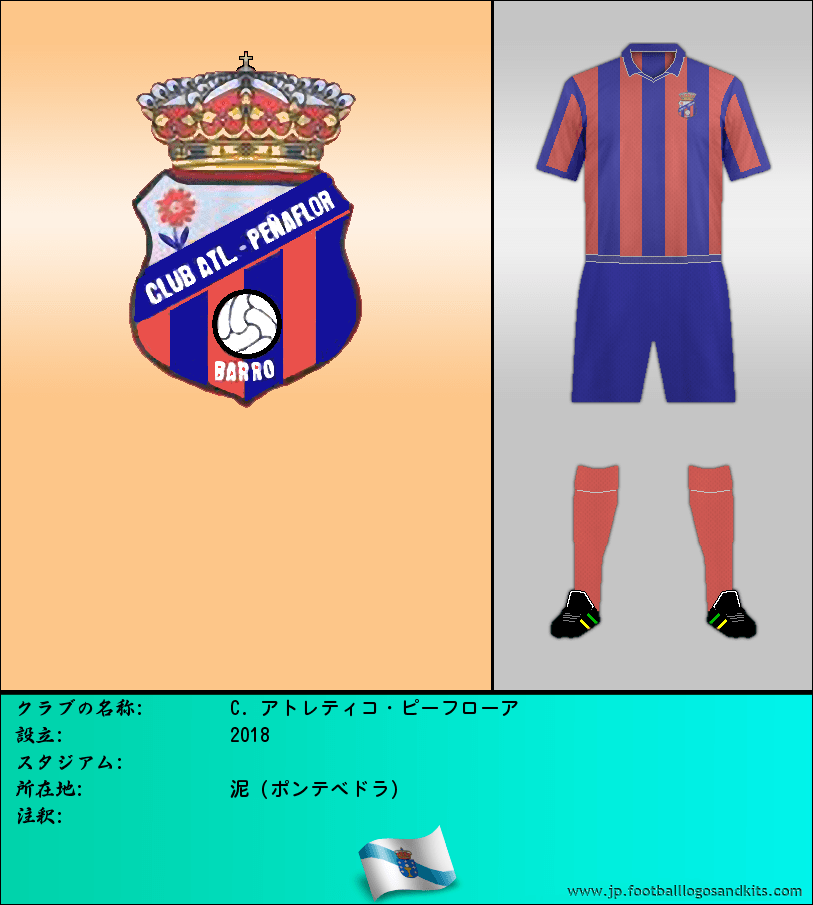 のロゴC. アトレティコ・ピーフローア