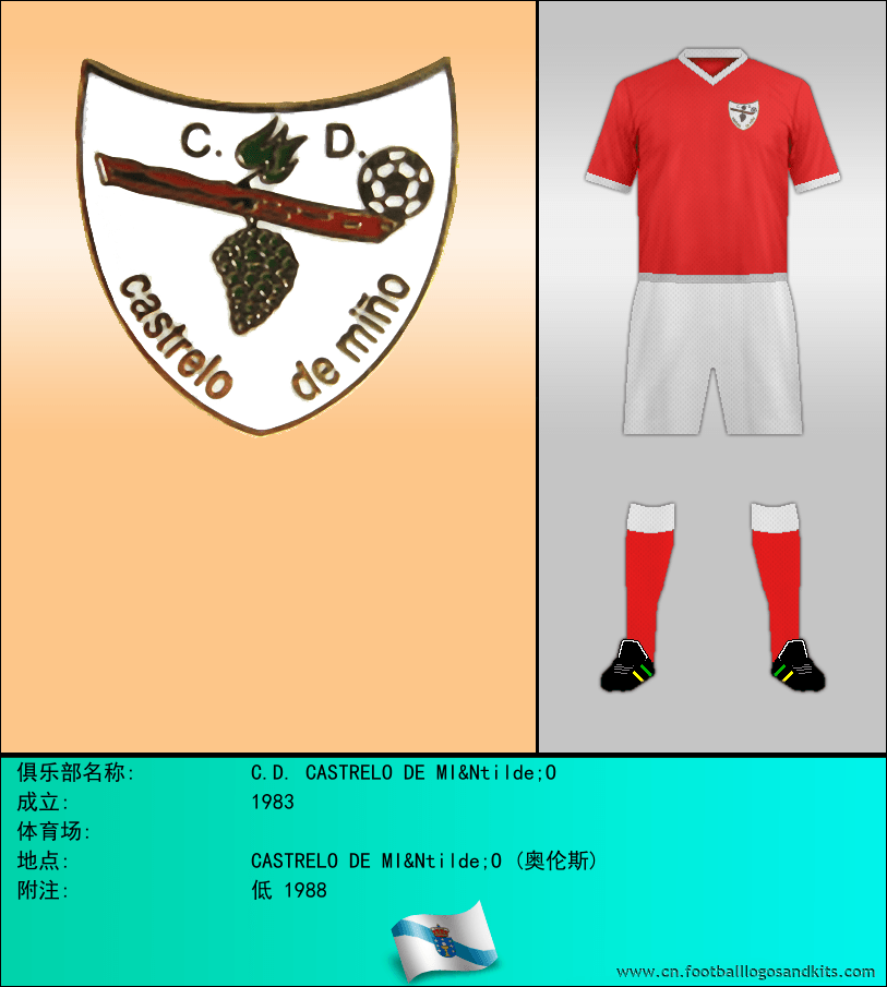 标志C.D. CASTRELO DE MIÑO