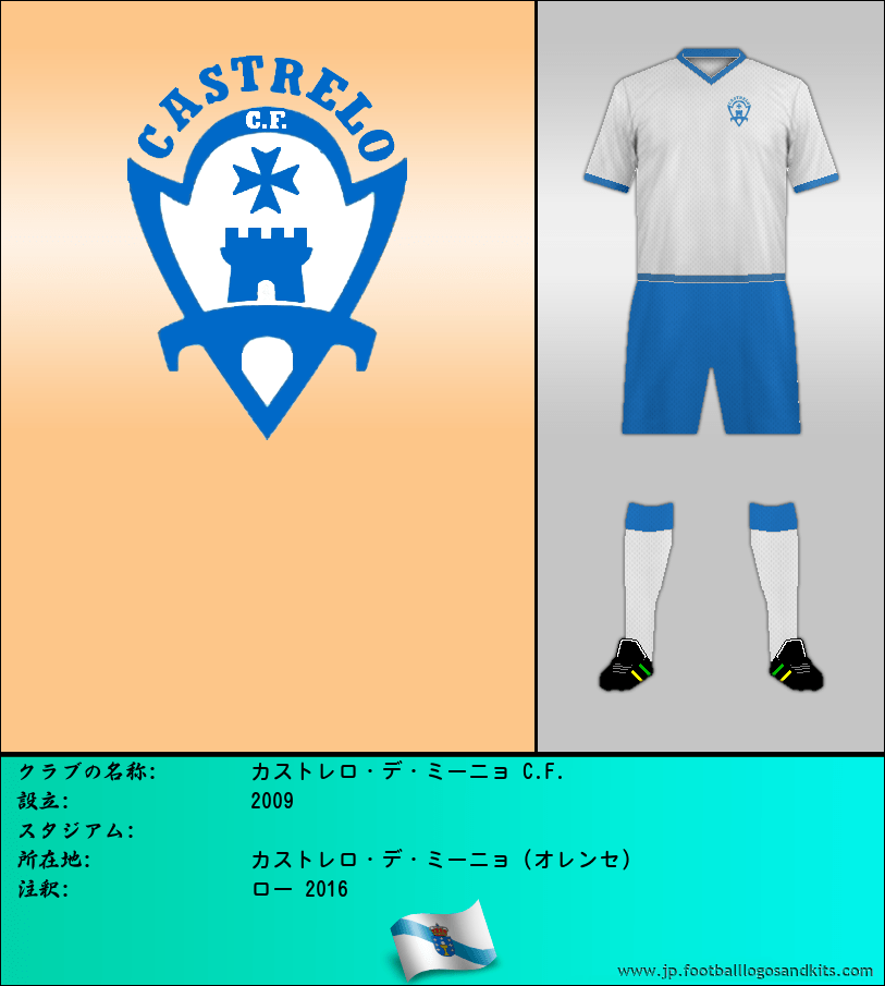 のロゴカストレロ・デ・ミーニョ C.F.