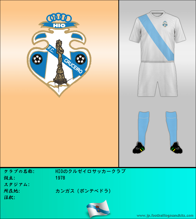 のロゴHIOのクルゼイロサッカークラブ