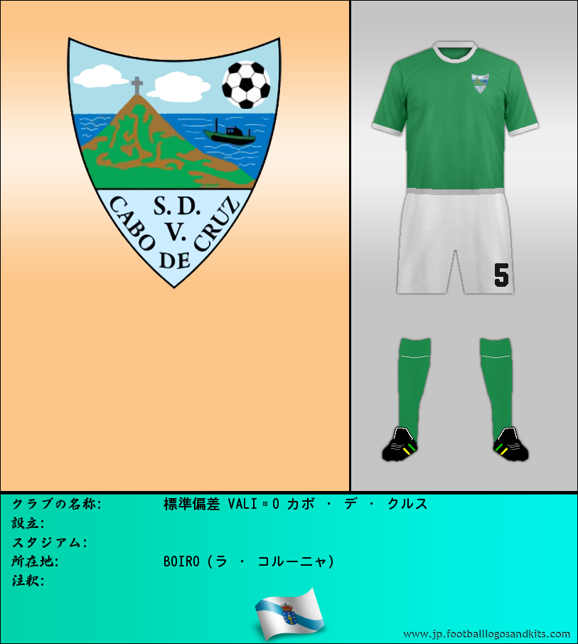 のロゴ標準偏差 VALIÑO カボ ・ デ ・ クルス
