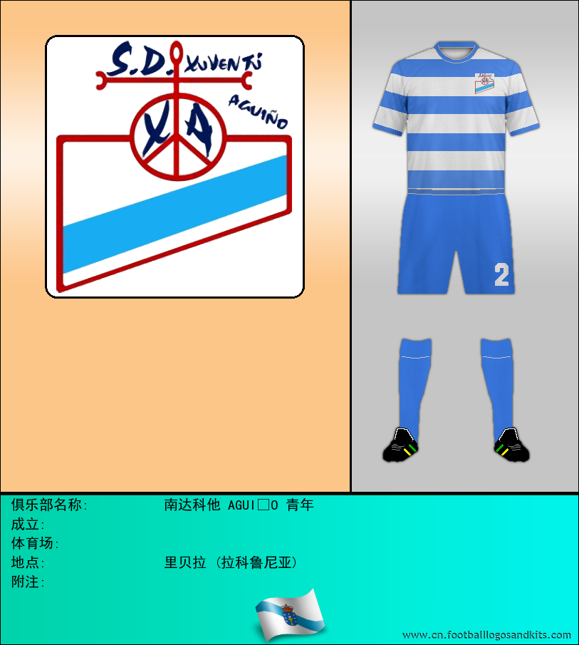 标志南达科他 AGUIÑO 青年