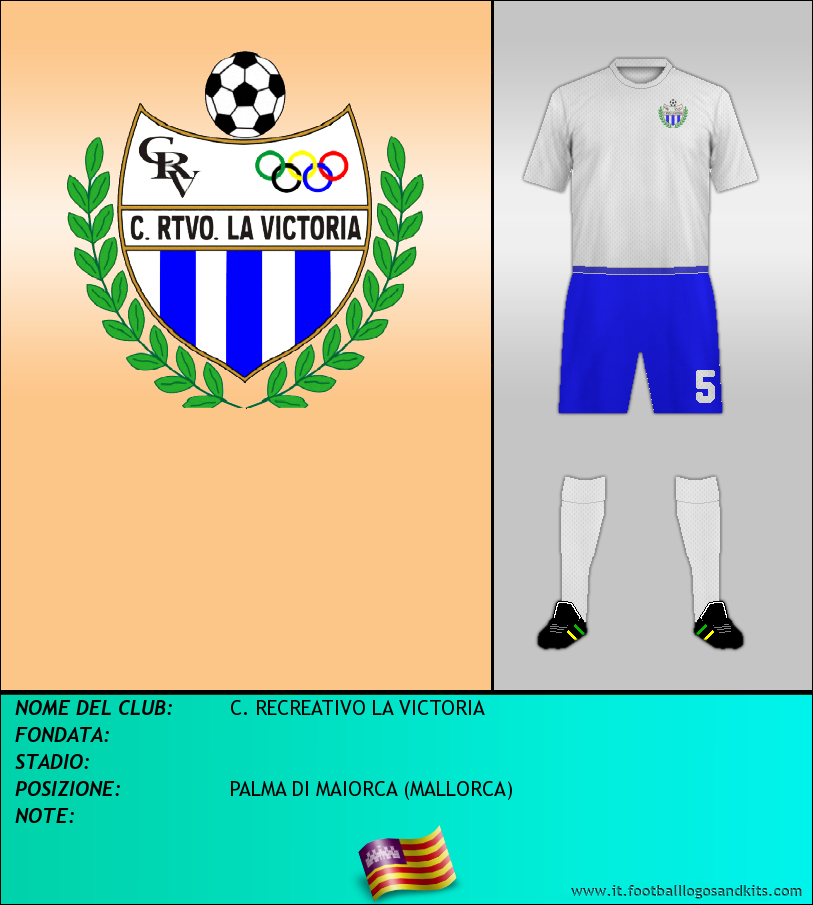 Logo di C. RECREATIVO LA VICTORIA